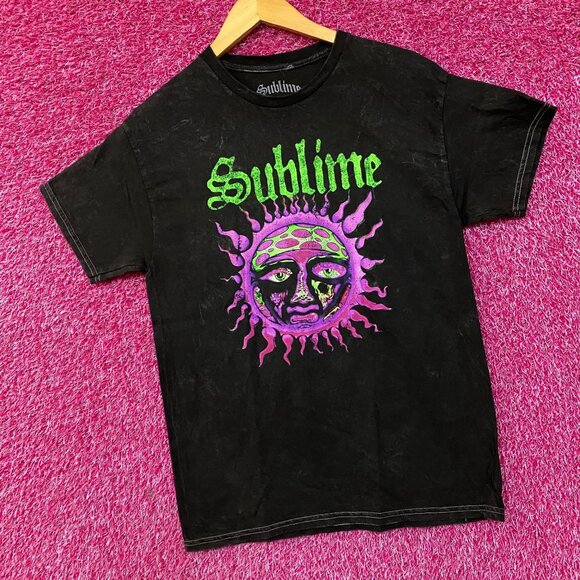 Sublime Glow In The Dark 40 Oz To Freedom Rock tshirt size Medium - Picture 3 of 4